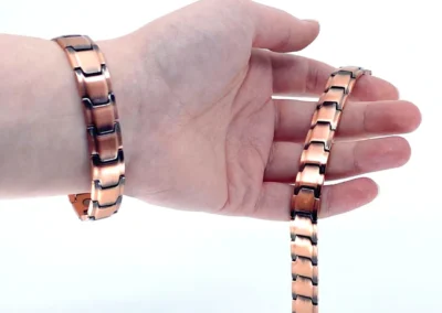 Experience Relief and Support with the Attractive Copper Magnetic Defense Bracelet